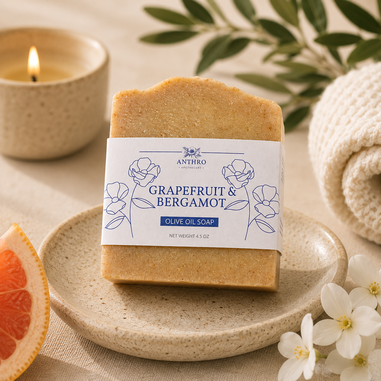 All-Natural Soap Bars