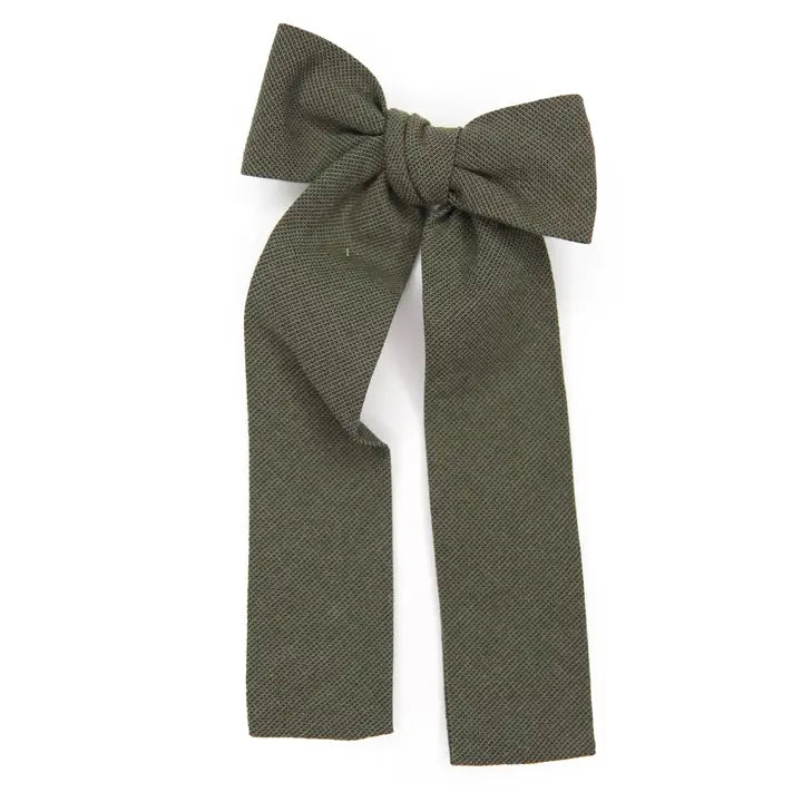 Hair Bow | Handmade in USA | Boon Accessories Lady Hair Bow 4" x 7.5" Ivy Boon Ties