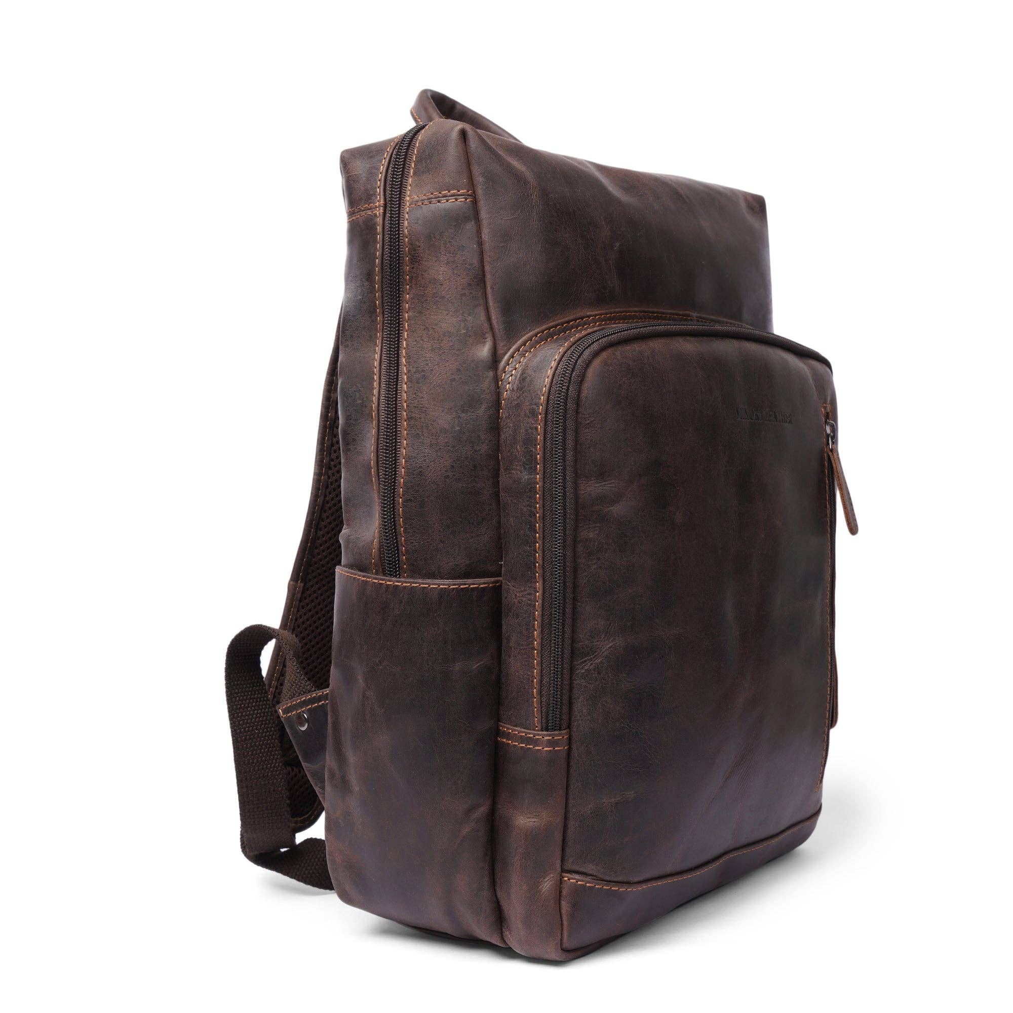 Oslo Full-Grain Leather Laptop Backpack | 16" Laptop Bag Minori Leather