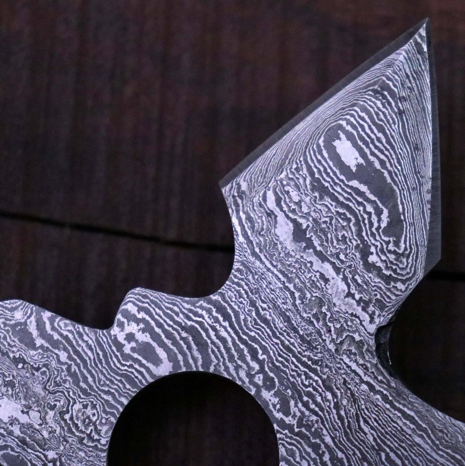 Damascus Steel Camping/Outdoor Utility Axe
