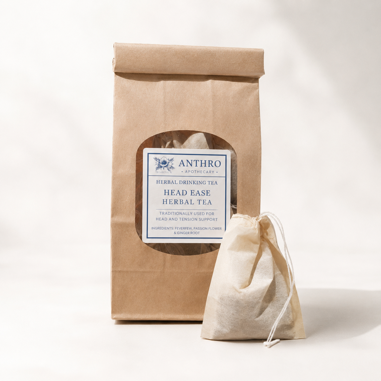 Head Ease Herbal Tea | Feverfew Botanical Blend