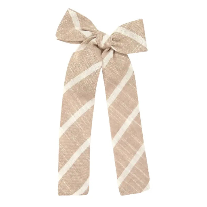 Hair Bow | Handmade in USA | Boon Accessories Lady Hair Bow 4" x 7.5" La Jolla Boon Ties