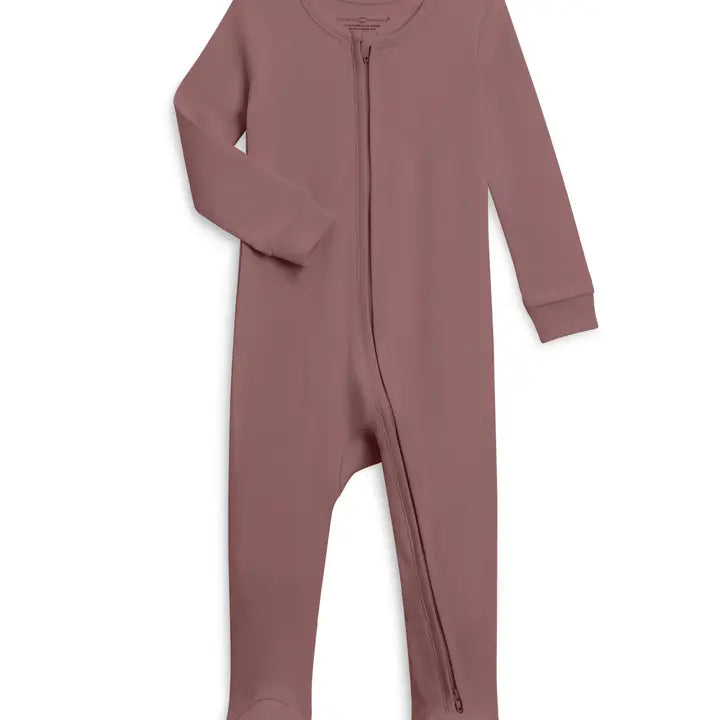 Kendi Colored Organic Sleeper Aster 6-12 months Anthro Apothecary