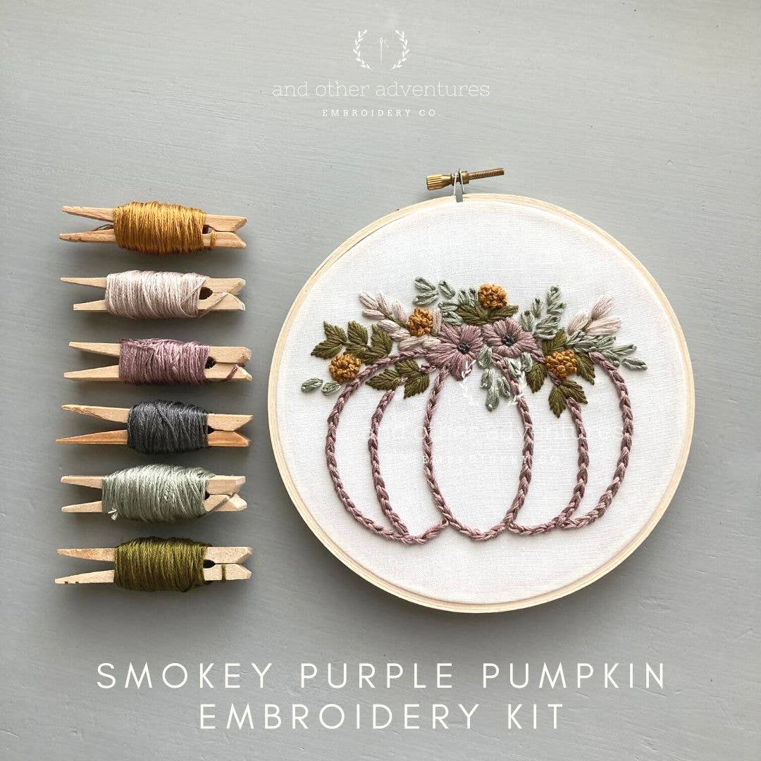 Hand Embroidery Kit for Beginners | Choose Your Design And Other Adventures Embroidery Co