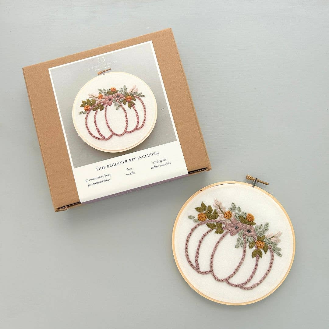 Hand Embroidery Kit for Beginners | Choose Your Design And Other Adventures Embroidery Co