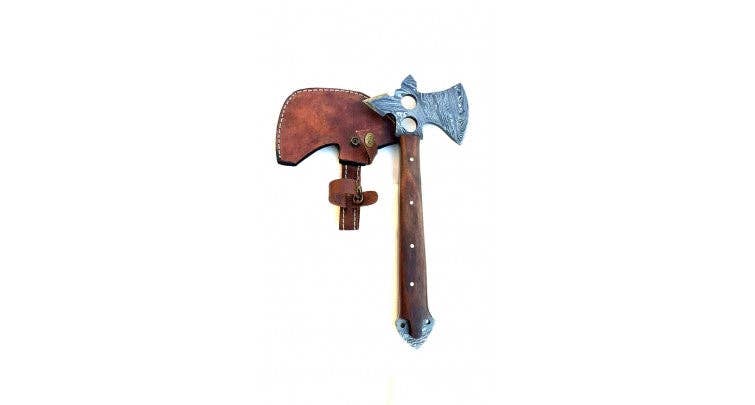 Damascus Steel Camping/Outdoor Utility Axe