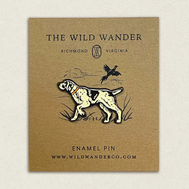 Wild Wander Enamel Pin Pointer Anthro Apothecary