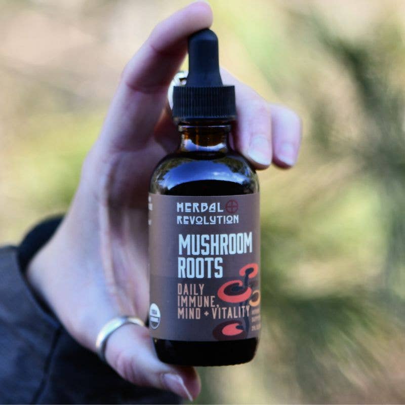 Mushroom & Roots: Daily Immune + Mind + Vitality Elixir