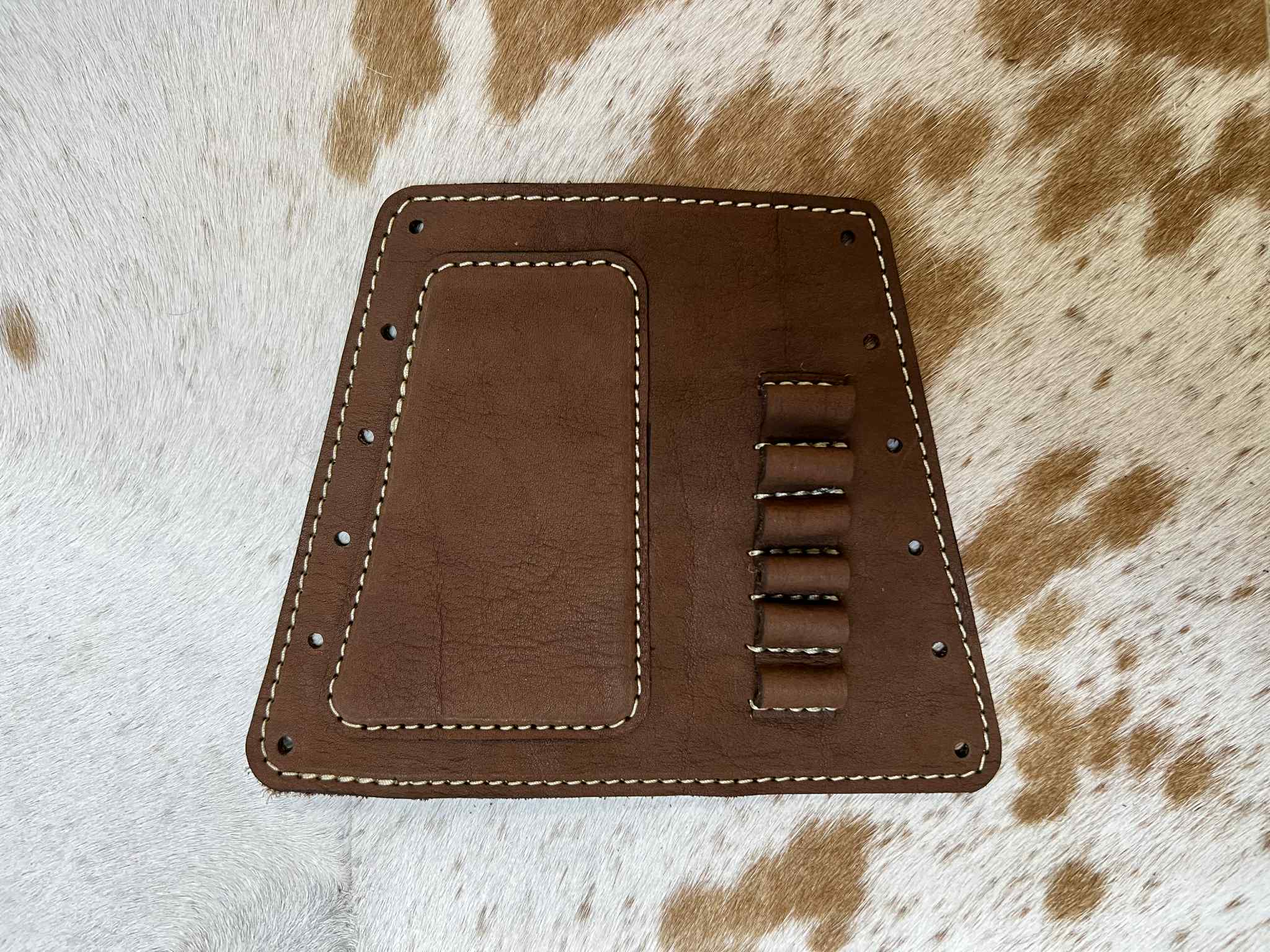 Leather Stock Cover | Full Grain | Handmade in USA | Mr. Holdridge's NDesigns Leather