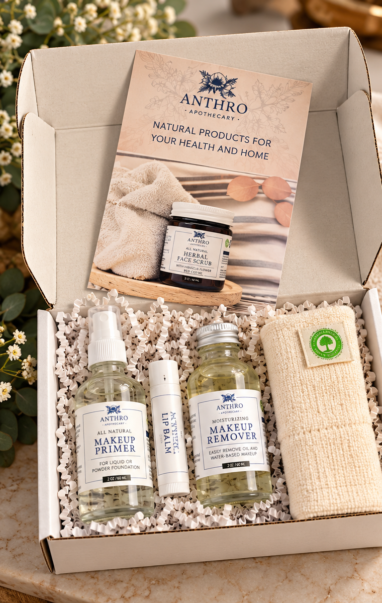 Makeup Essentials Bundle- FREE Organic Cotton Washcloth Anthro Apothecary