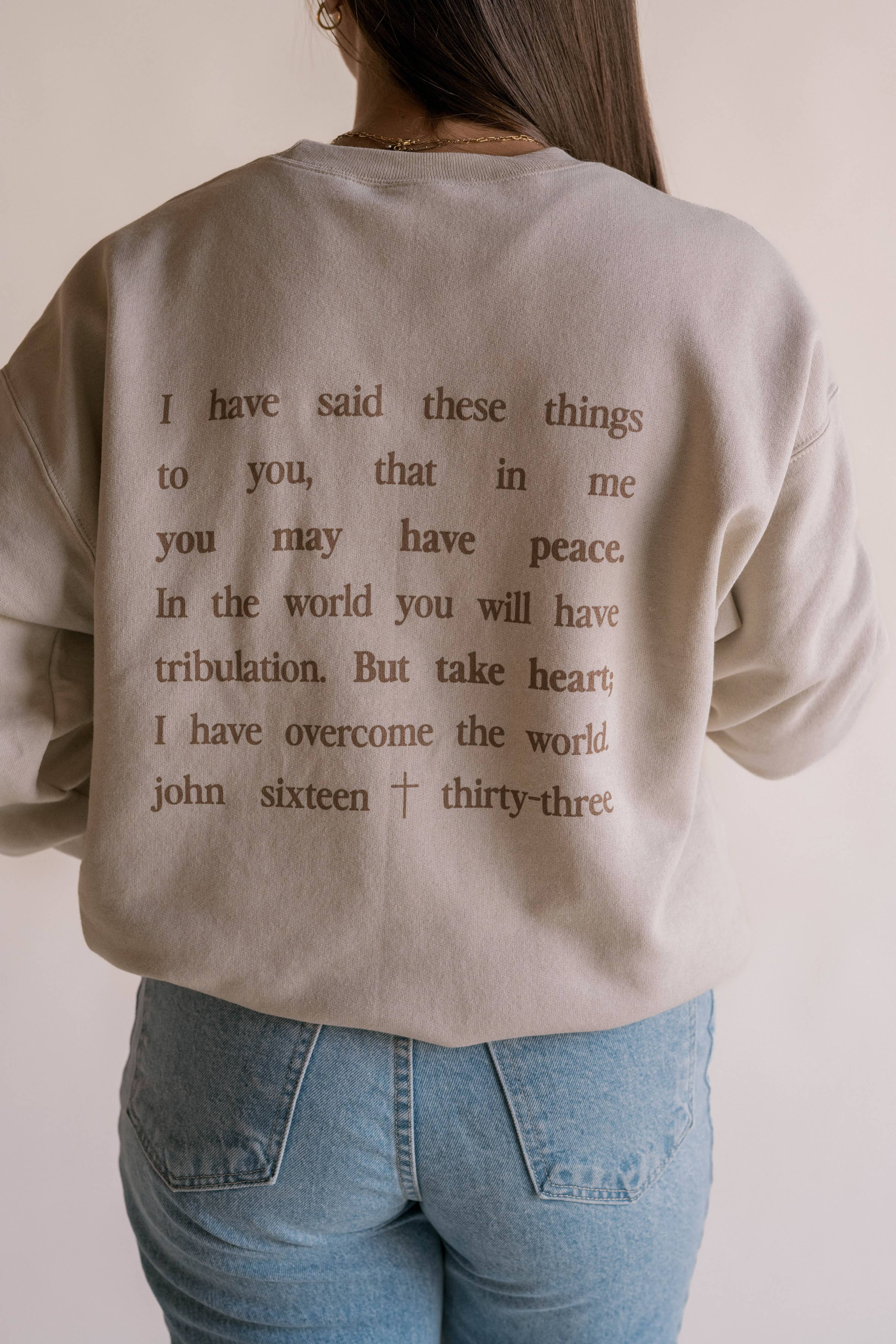 Take Heart Pullover | Christian Pullover Dear Heart