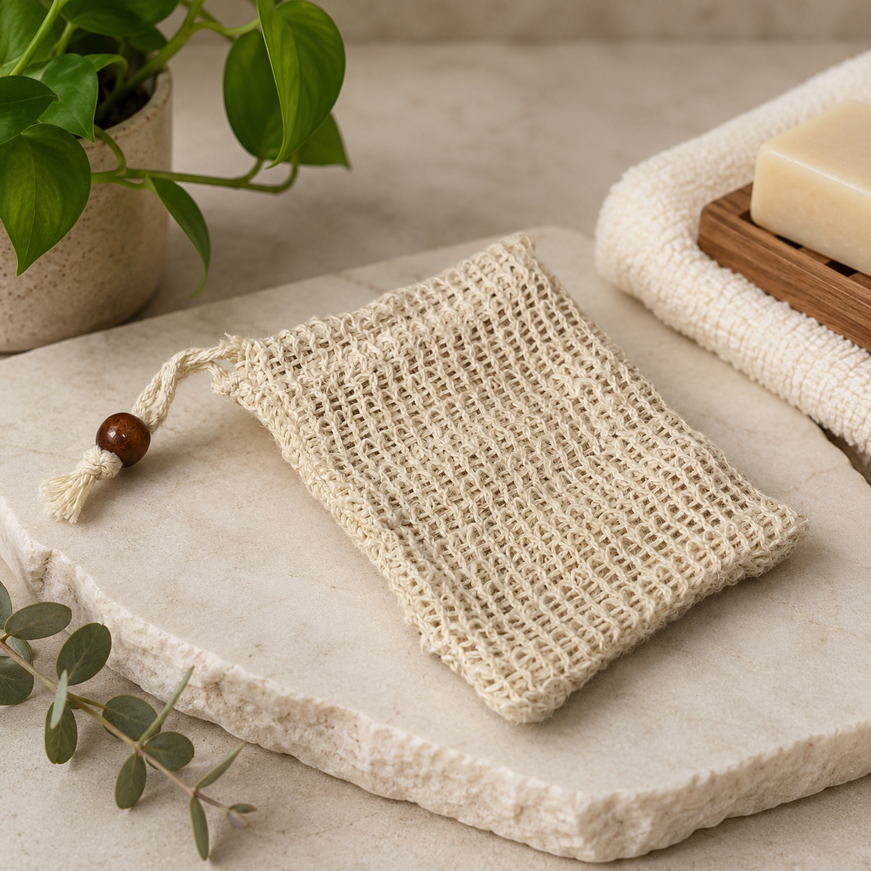 Sisal Soap Saver Bag