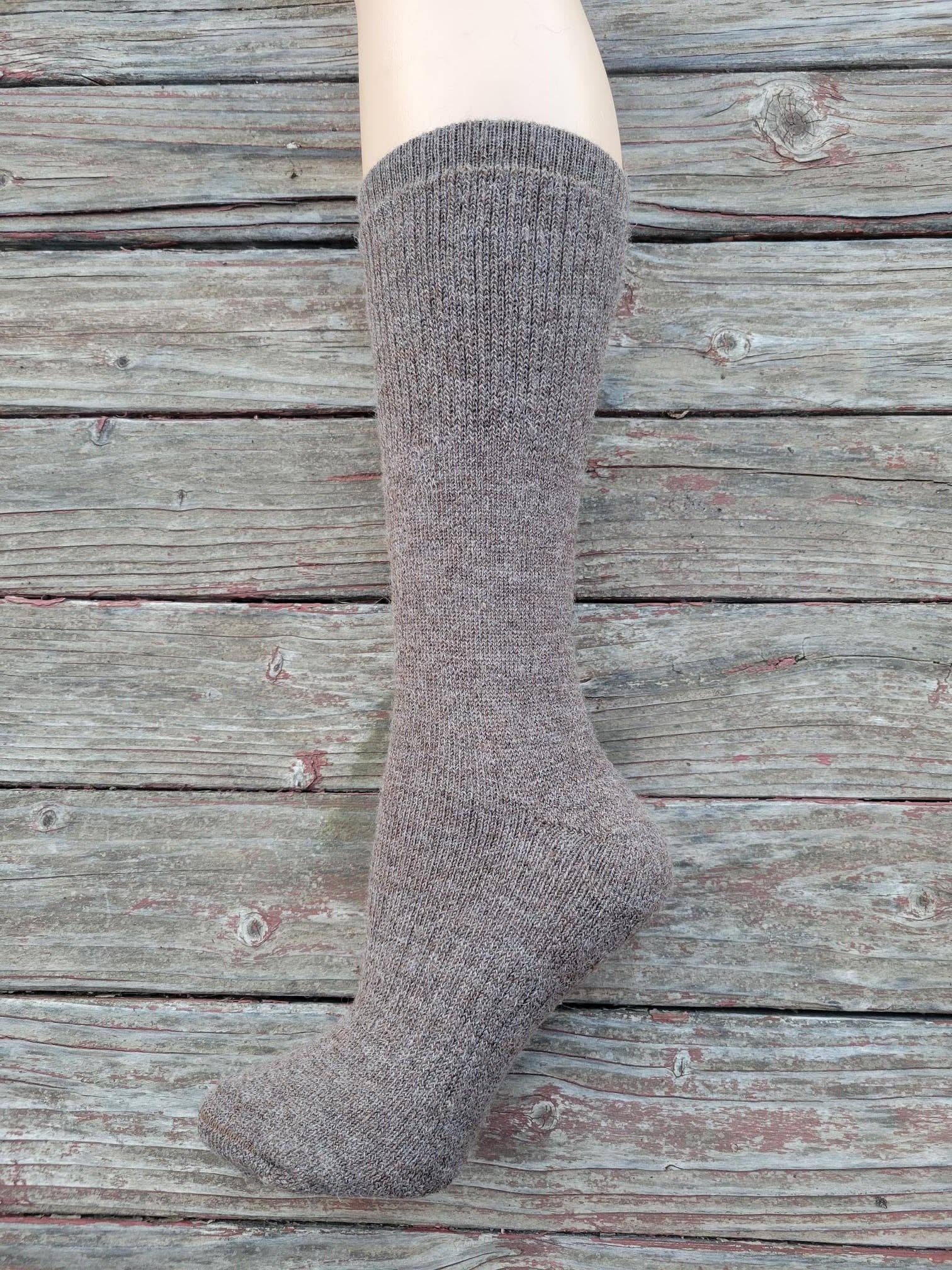 Men's 100% Alpaca Socks | American Traveler | Made in USA Choice Alpaca Products