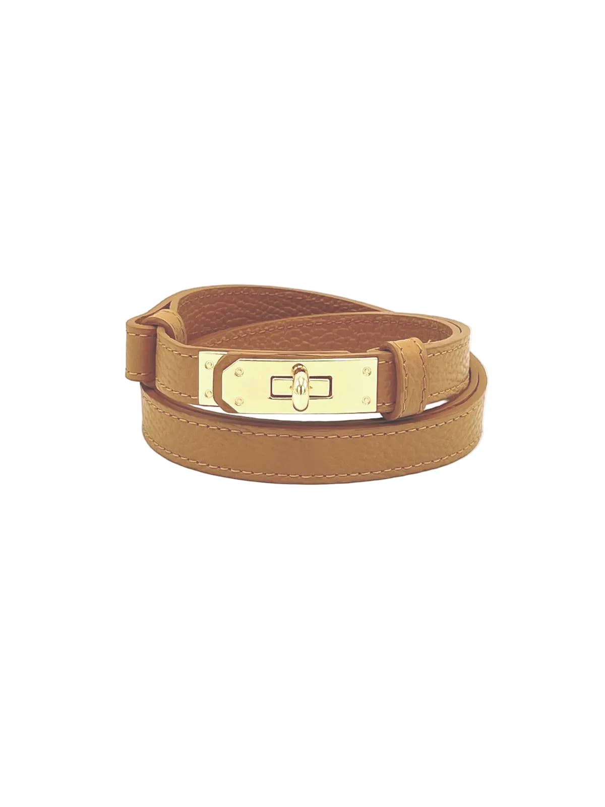 Women’s Adjustable 17 mm Genuine Leather Dress Belt, Made in Italy Suie Valentini srl