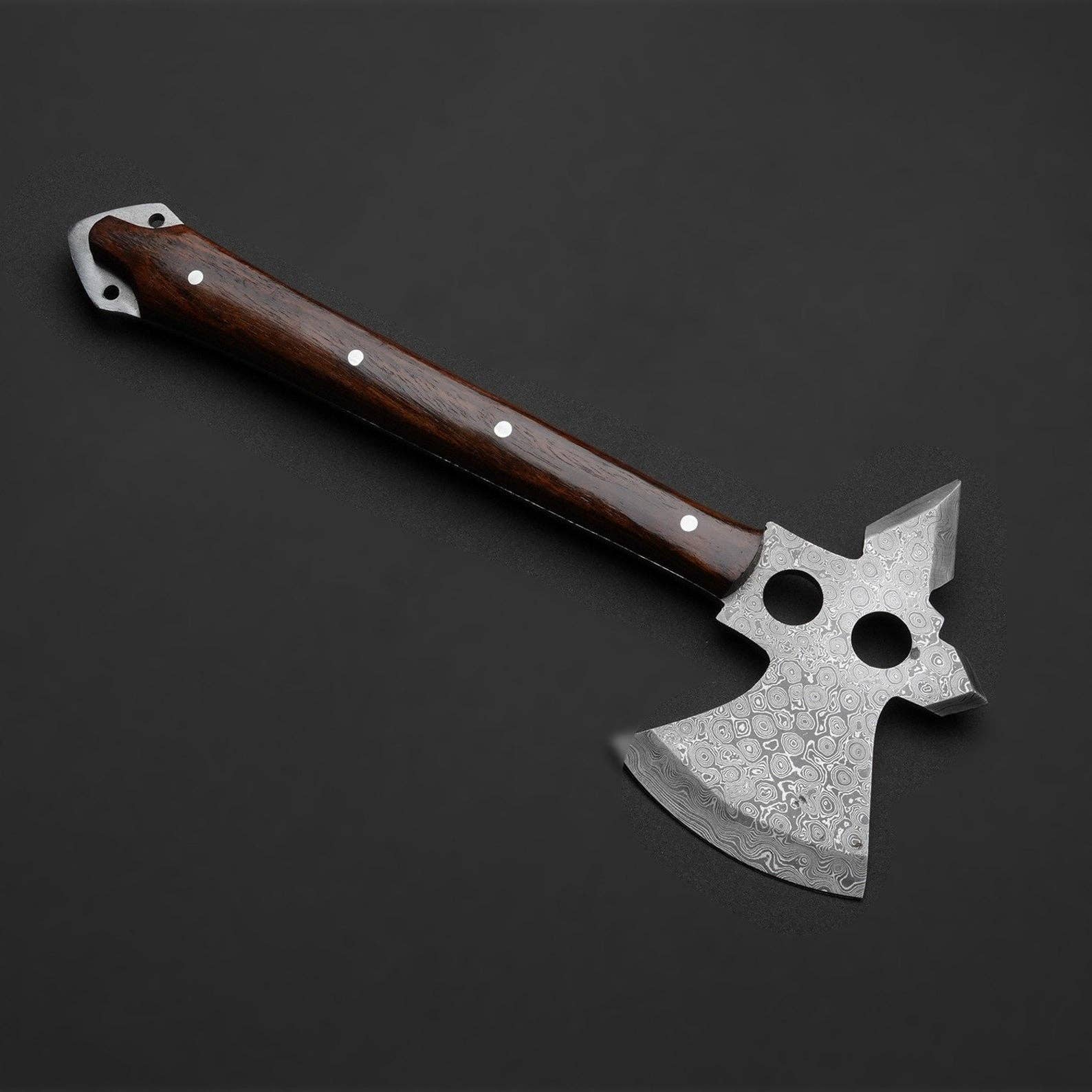 Damascus Steel Camping/Outdoor Utility Axe