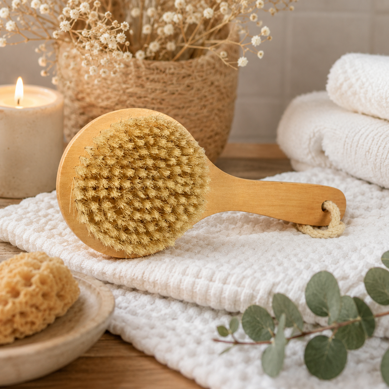 Body Brush- Wet & Dry