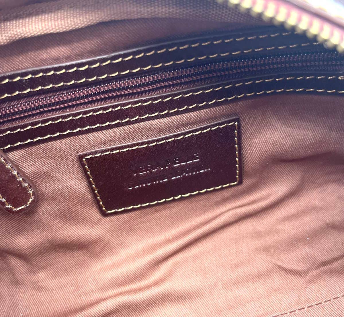Leather Toiletry Bag Suie Valentini srl