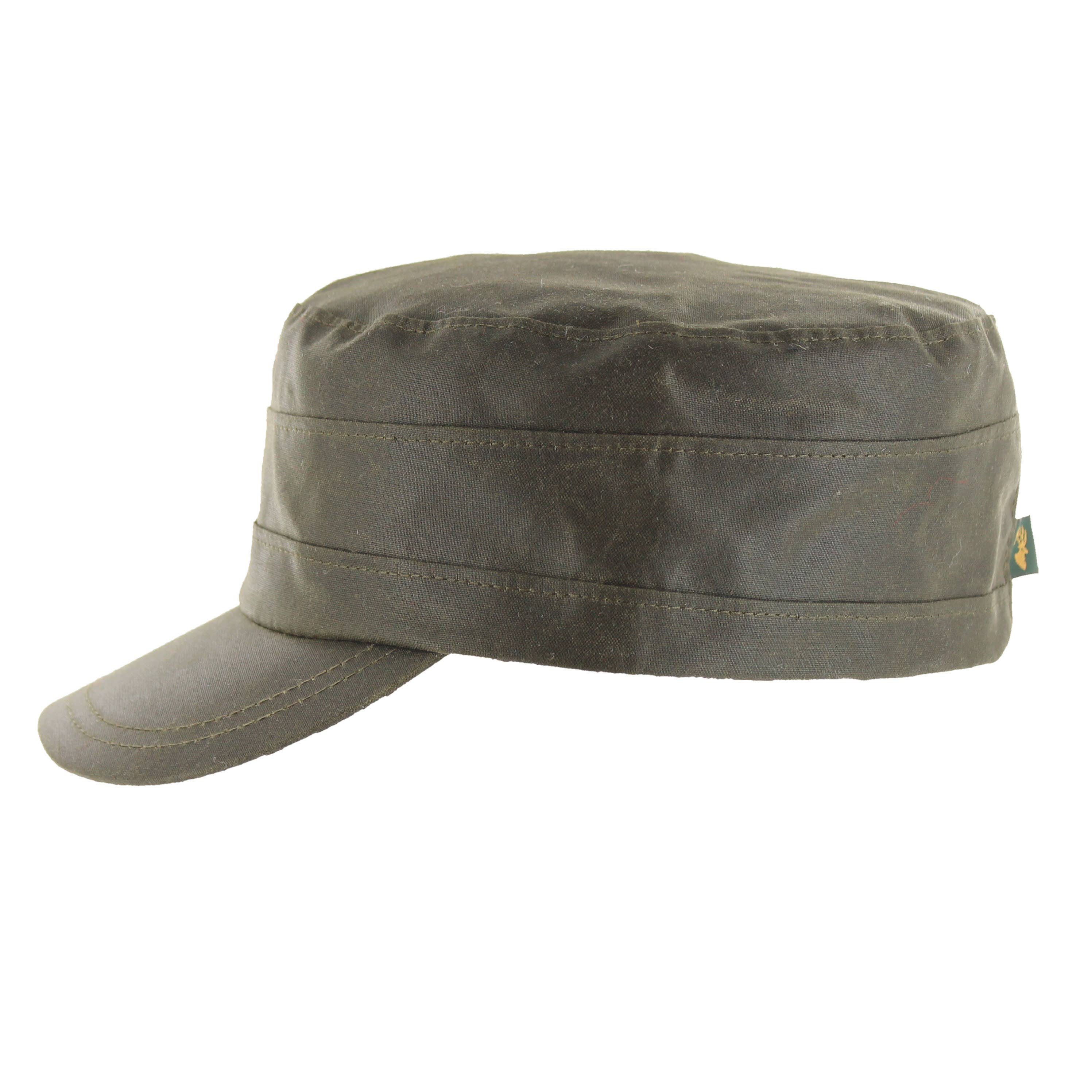 Fisherman Wax Cap Olive Green Mucros Weavers