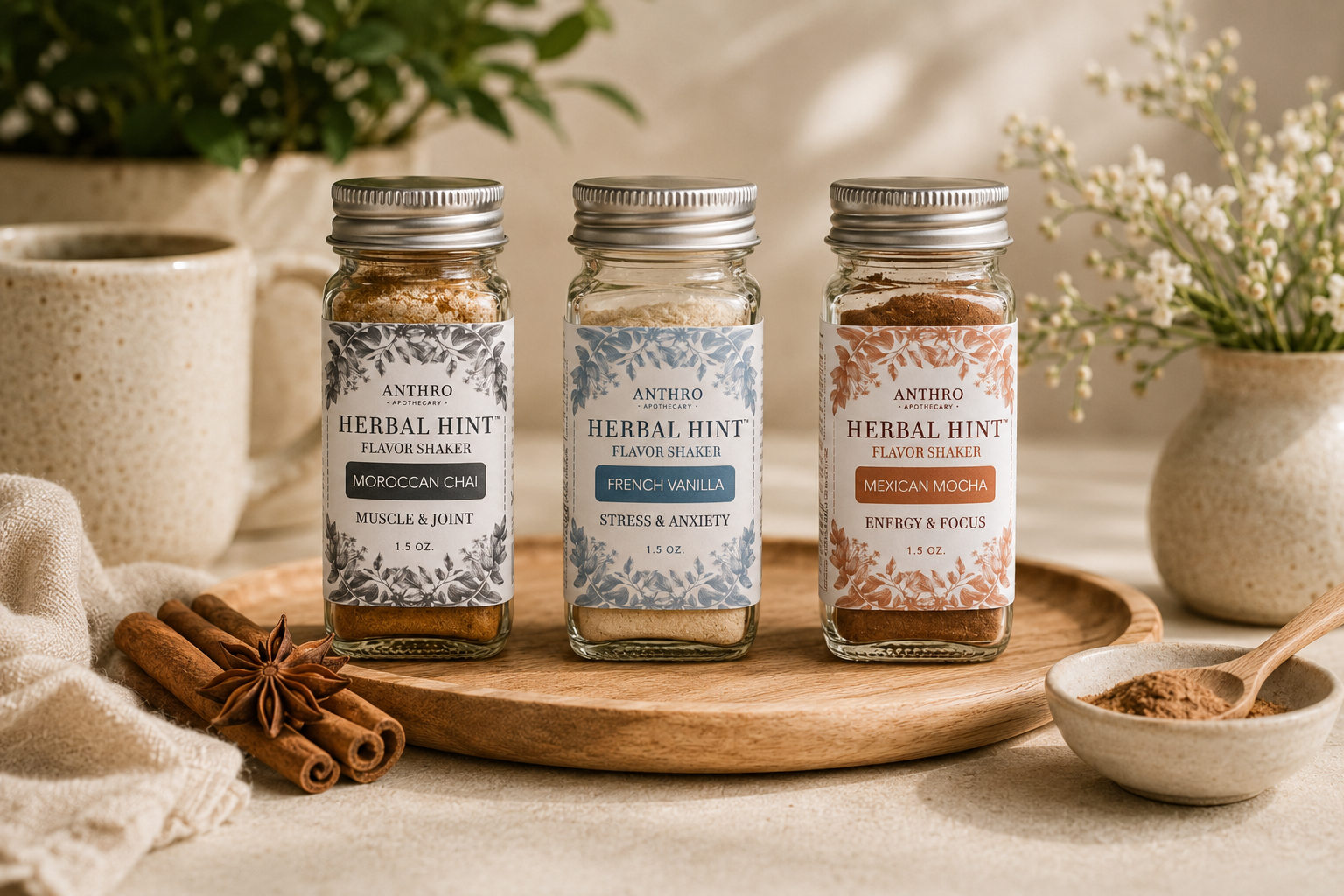Herbal Hint Flavor Shaker