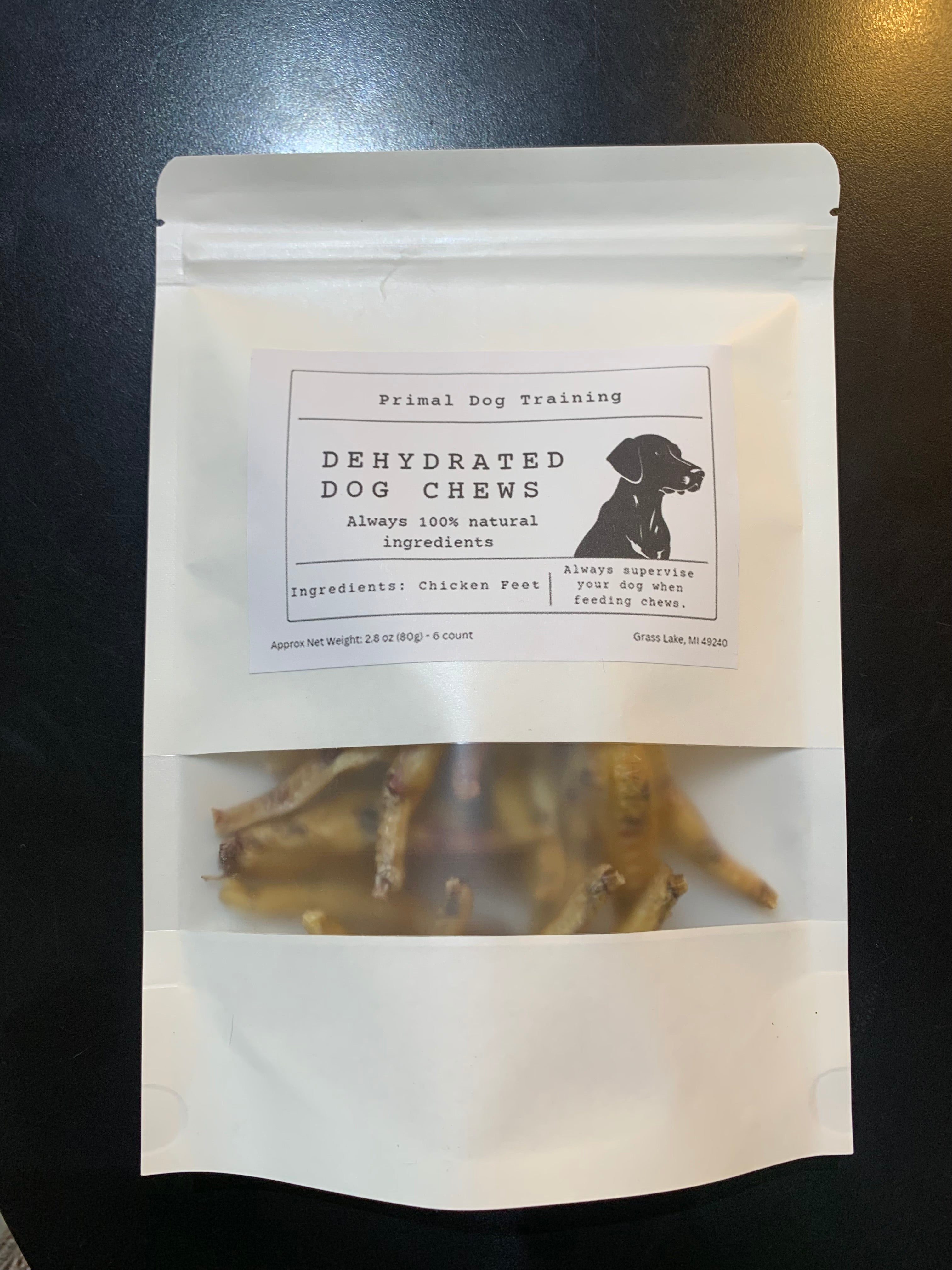 Primal dog treats Chicken feet Anthro Apothecary