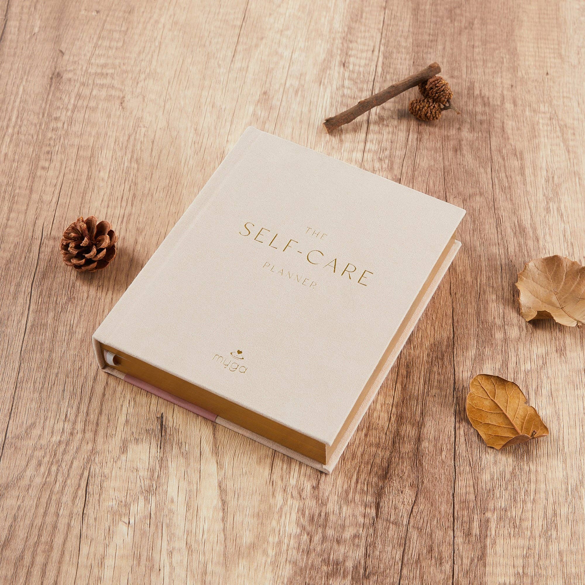 Deluxe Self-Care Journal – Beige Myga