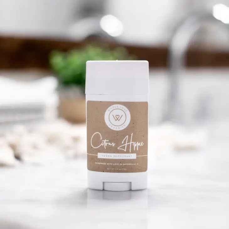Organic Deodorant by Whole Love Organics Citrus Hippie deodorant Whole love organics