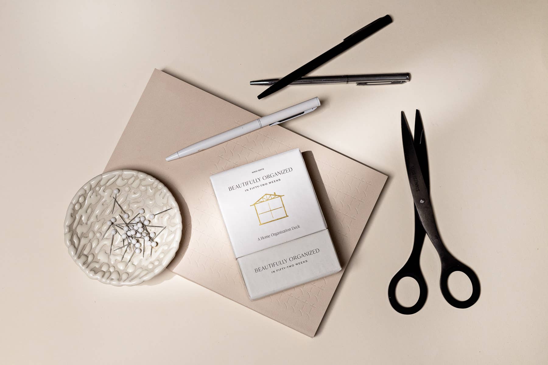 Beautifully Organized In 52 Weeks Card Deck Paige Tate & Co.