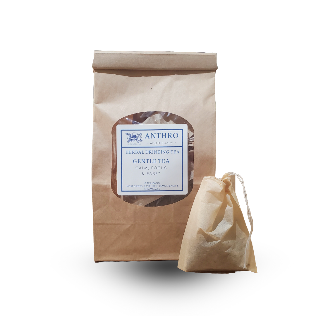 Gentle Tea 8 Tea Bags Anthro Apothecary