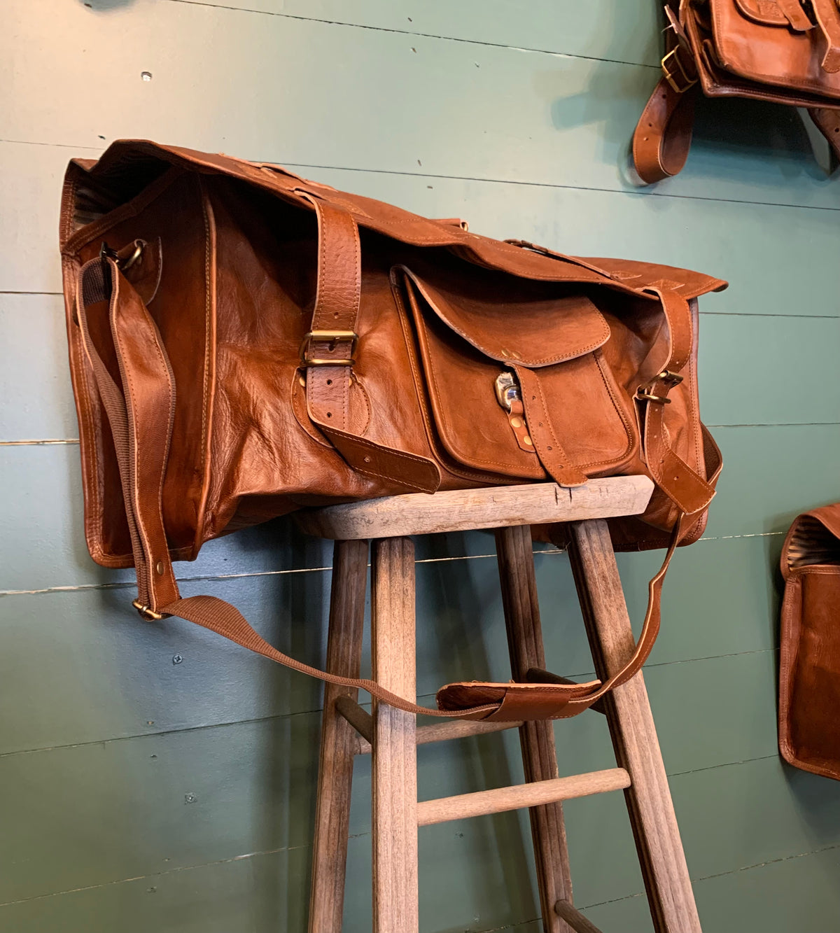 Handmade Goat Leather Bags – Sun-Tanned, Chemical-Free | Ages Beautifully The Traveler Anthro Apothecary
