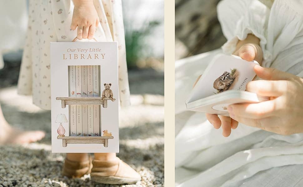 Our Very Little Library Board Book Set Paige Tate & Co.