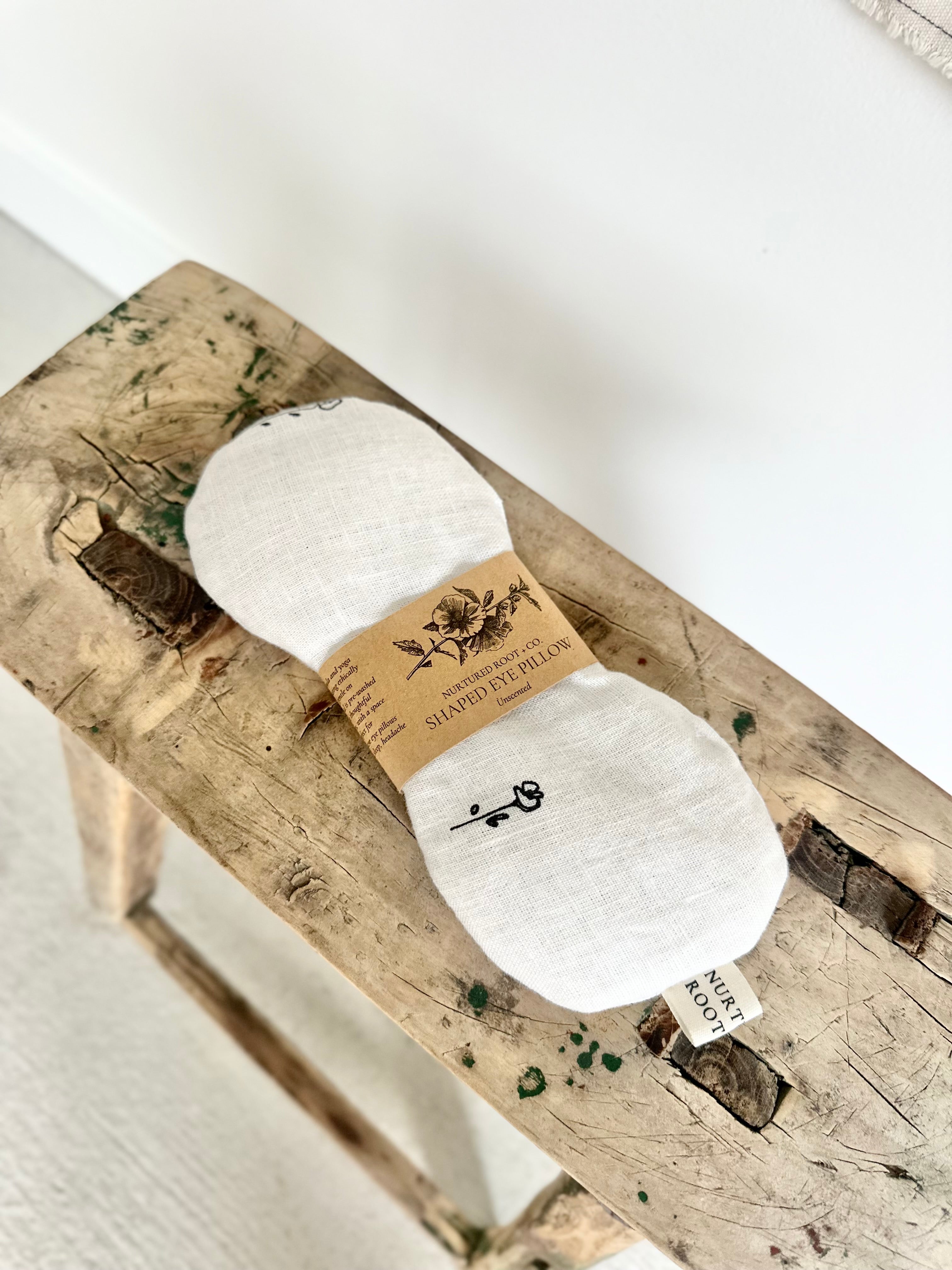 Nurtured Root- Eye Pillow & Neck Wrap Eye Pillow Linen Anthro Apothecary