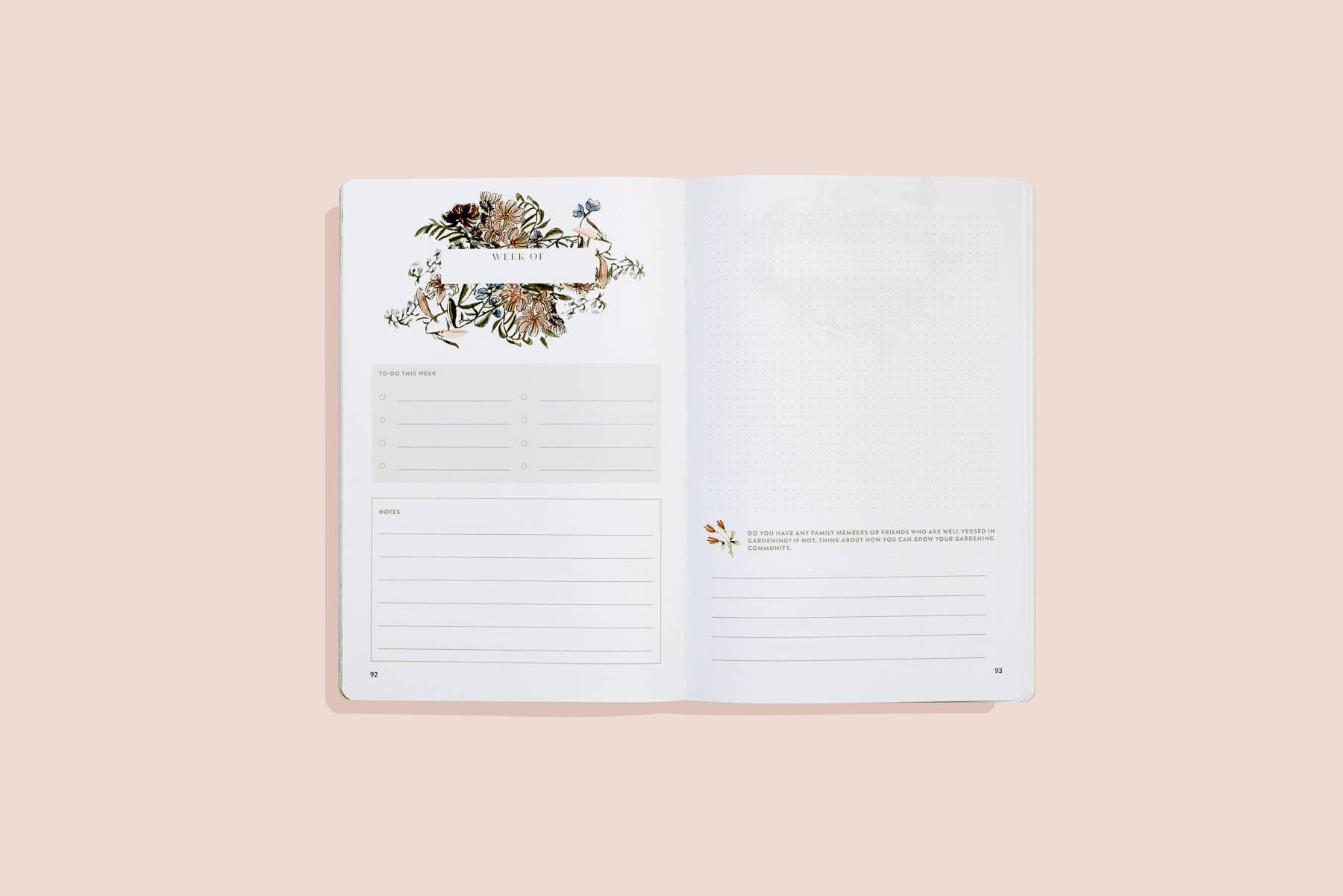 My Gardening Journal: Planner, Logbook, and Journal (Spring) Paige Tate & Co.