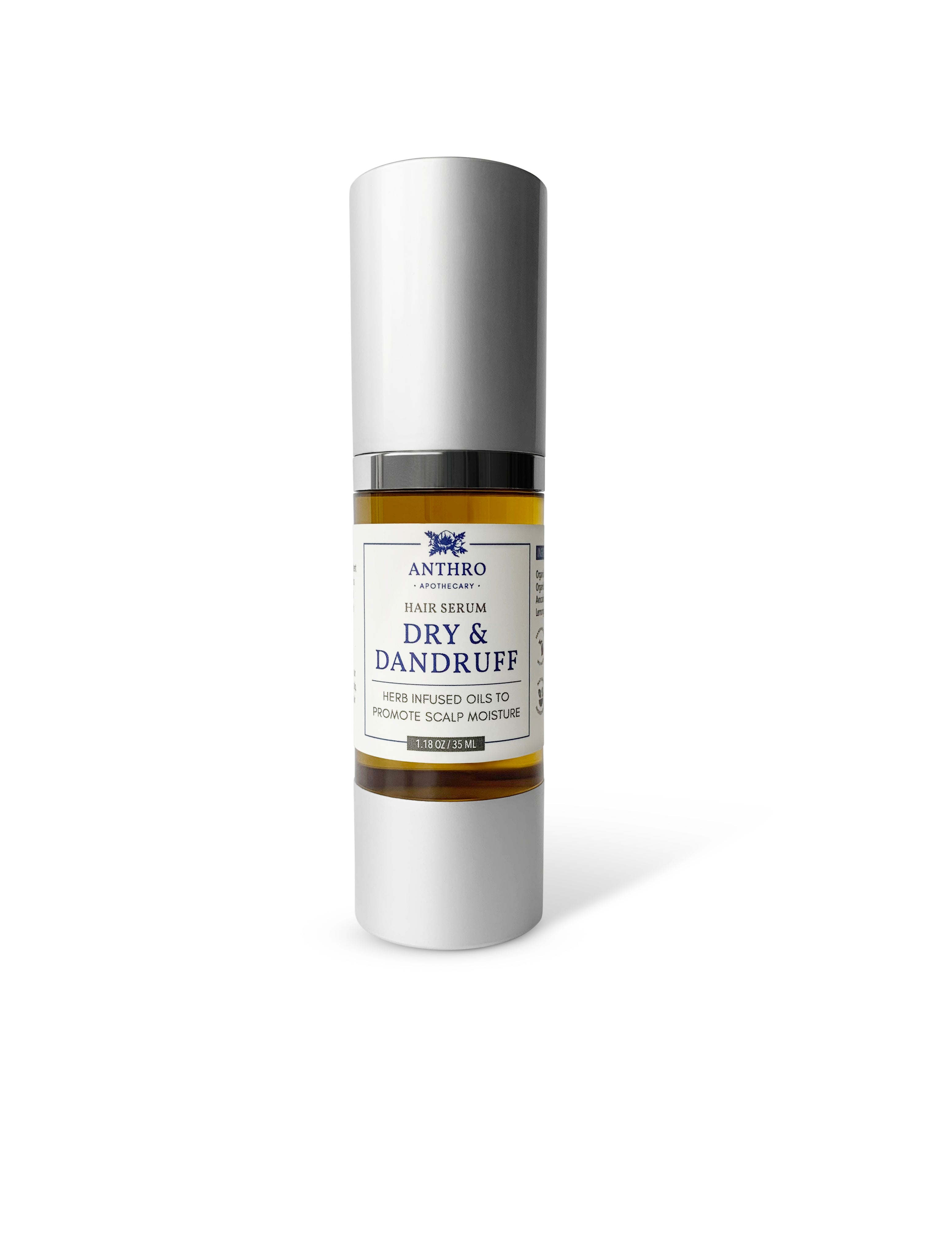 Hair Serums & Oils Dry & Dandruff Hair Serum Handmade by Anthro Apothecary