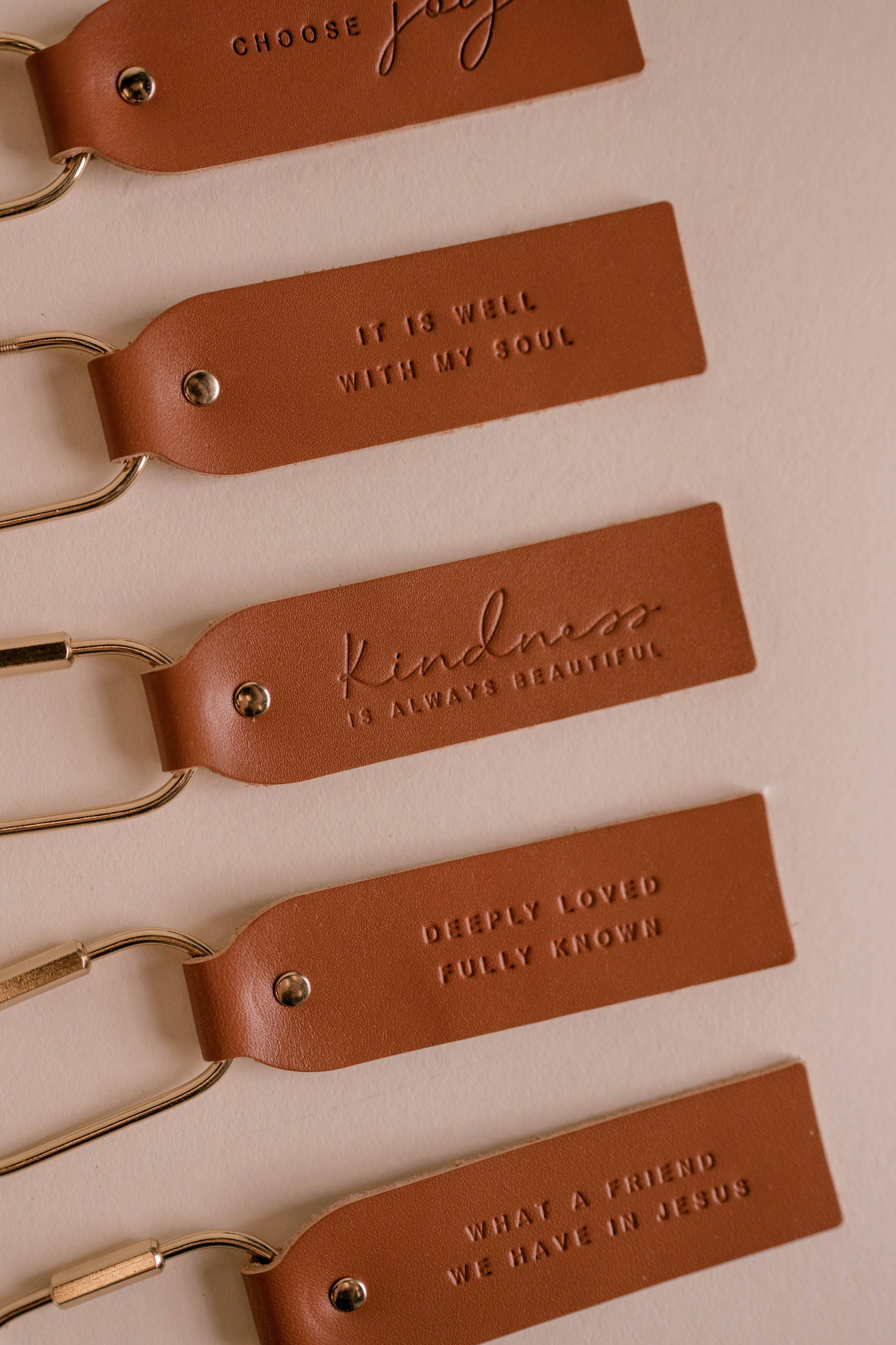 It Is Well Camel Key Fob | Christian Keychain Dear Heart