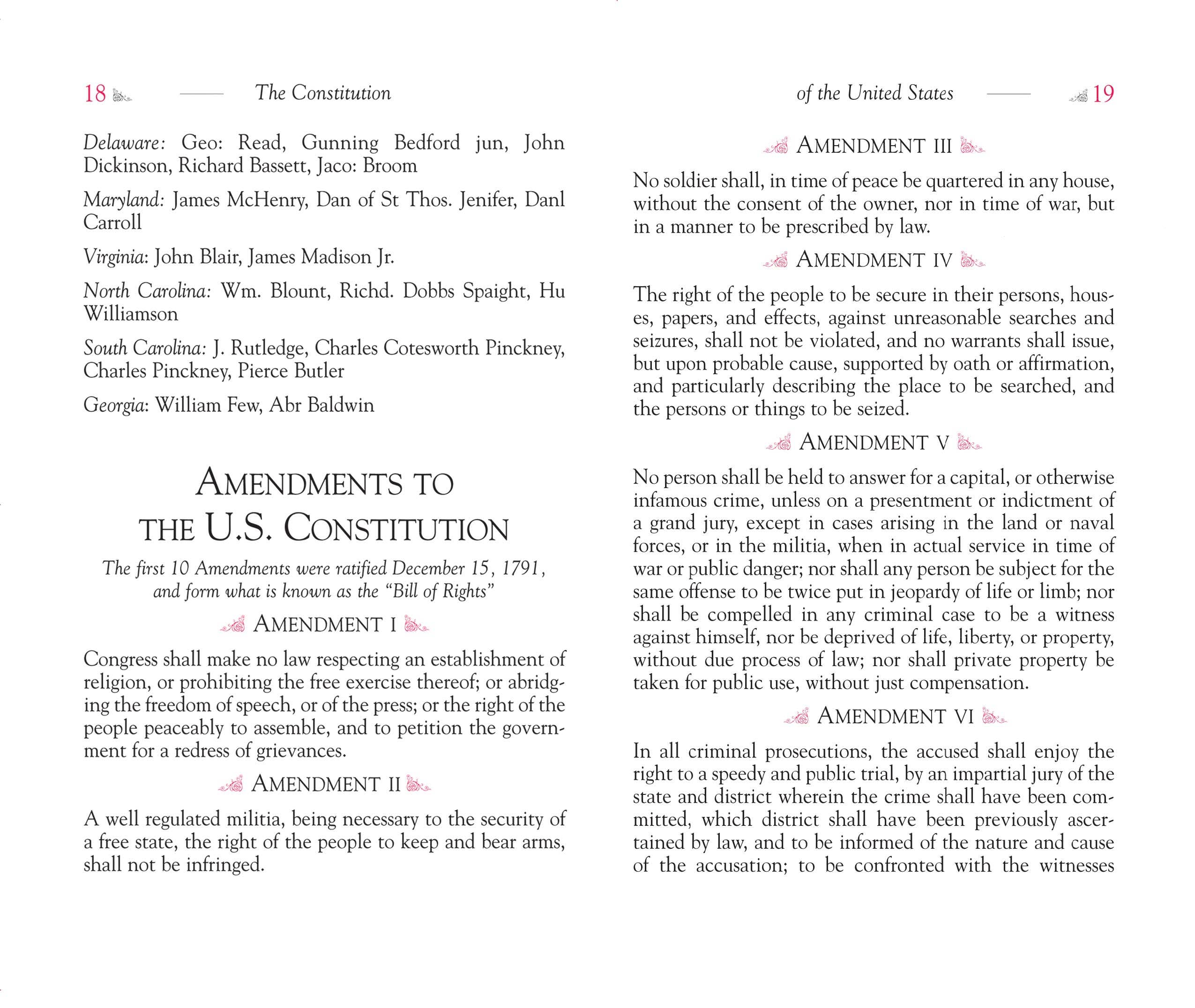 Constitution of the United States Applewood Books