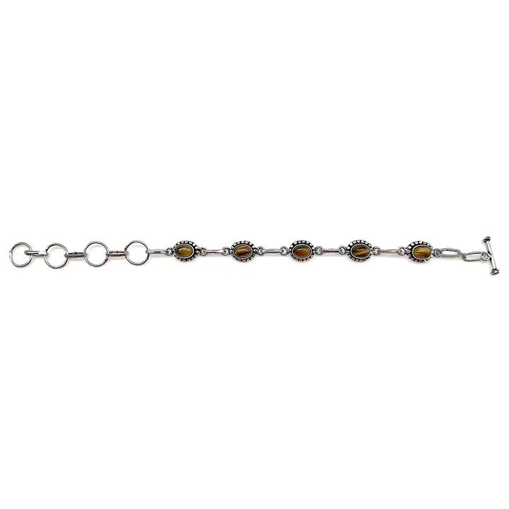 Anju Link Bracelets Tiger Eye Anju Jewelry