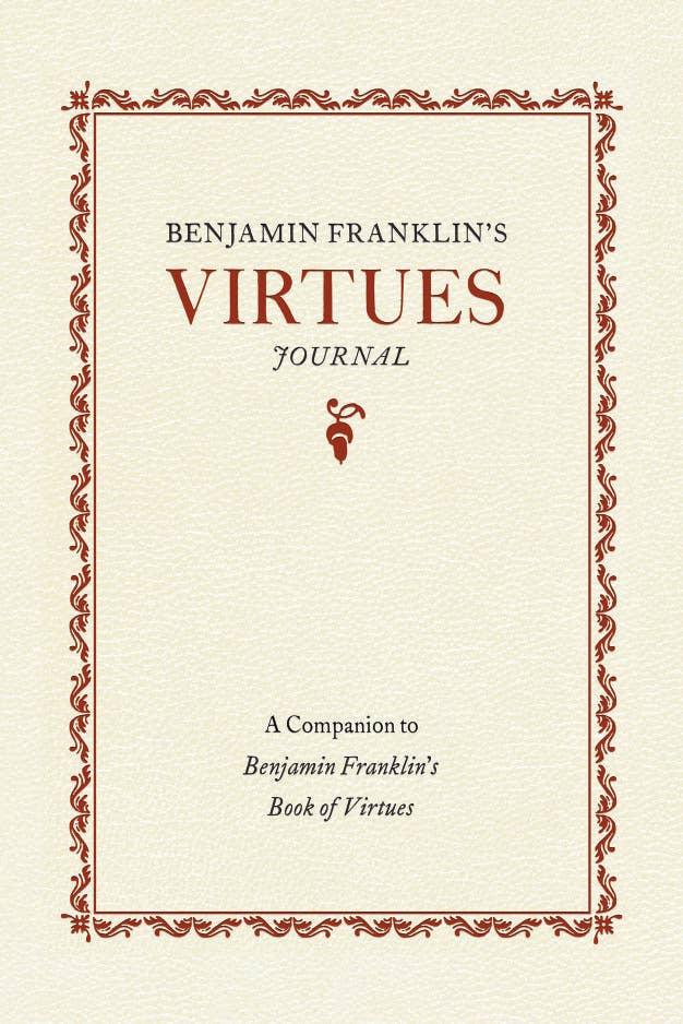 Benjamin Franklin's Virtues Journal Applewood Books