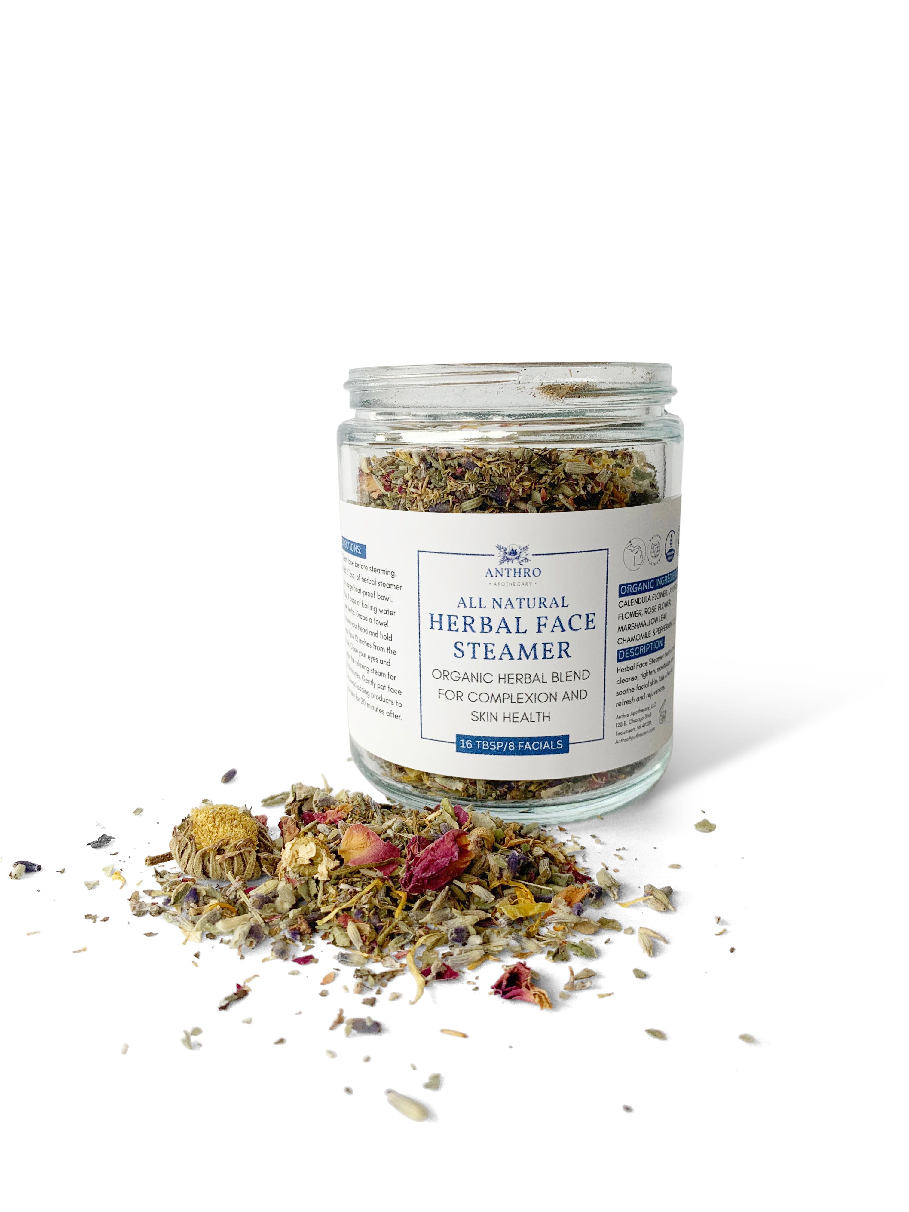 Herbal Face steamer Handmade by Anthro Apothecary