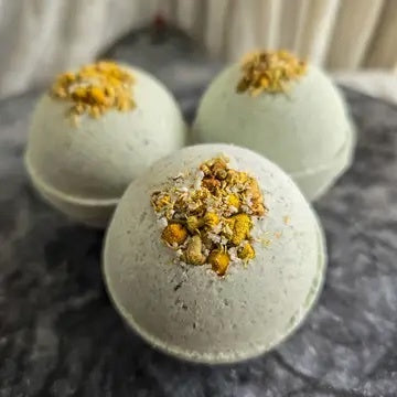 Natural Bath bomb by Gnat & Bee Anthro Apothecary
