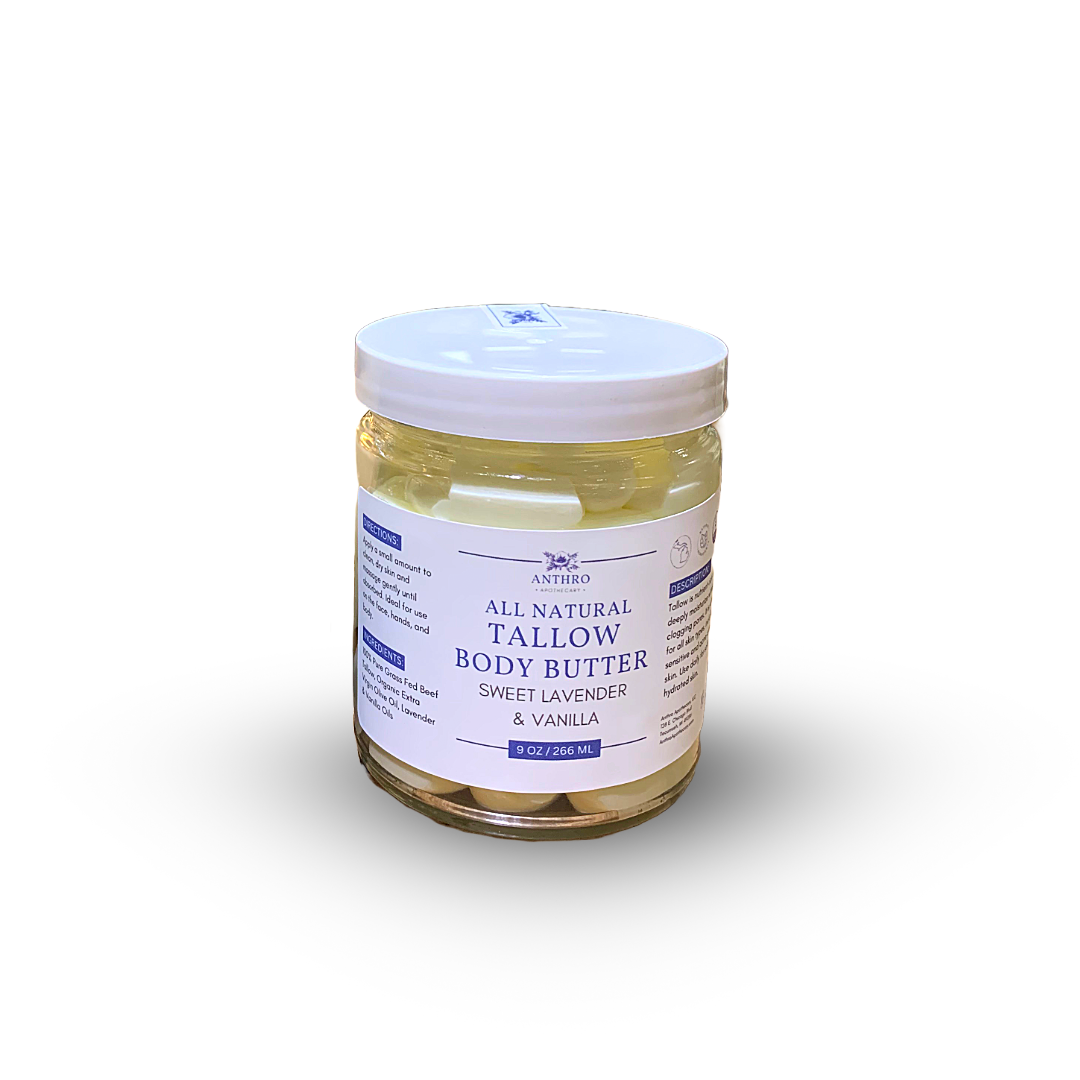 Tallow Body Butter Handmade by Anthro Apothecary