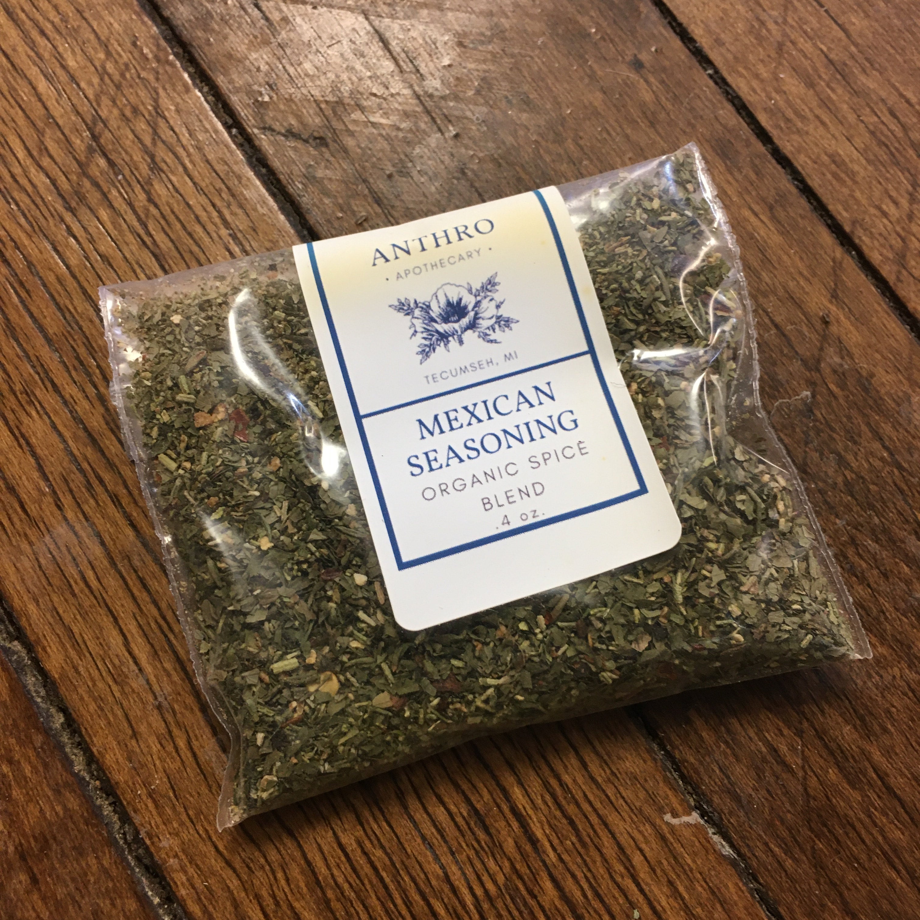 Mexican Seasoning baggie Mountain Rose