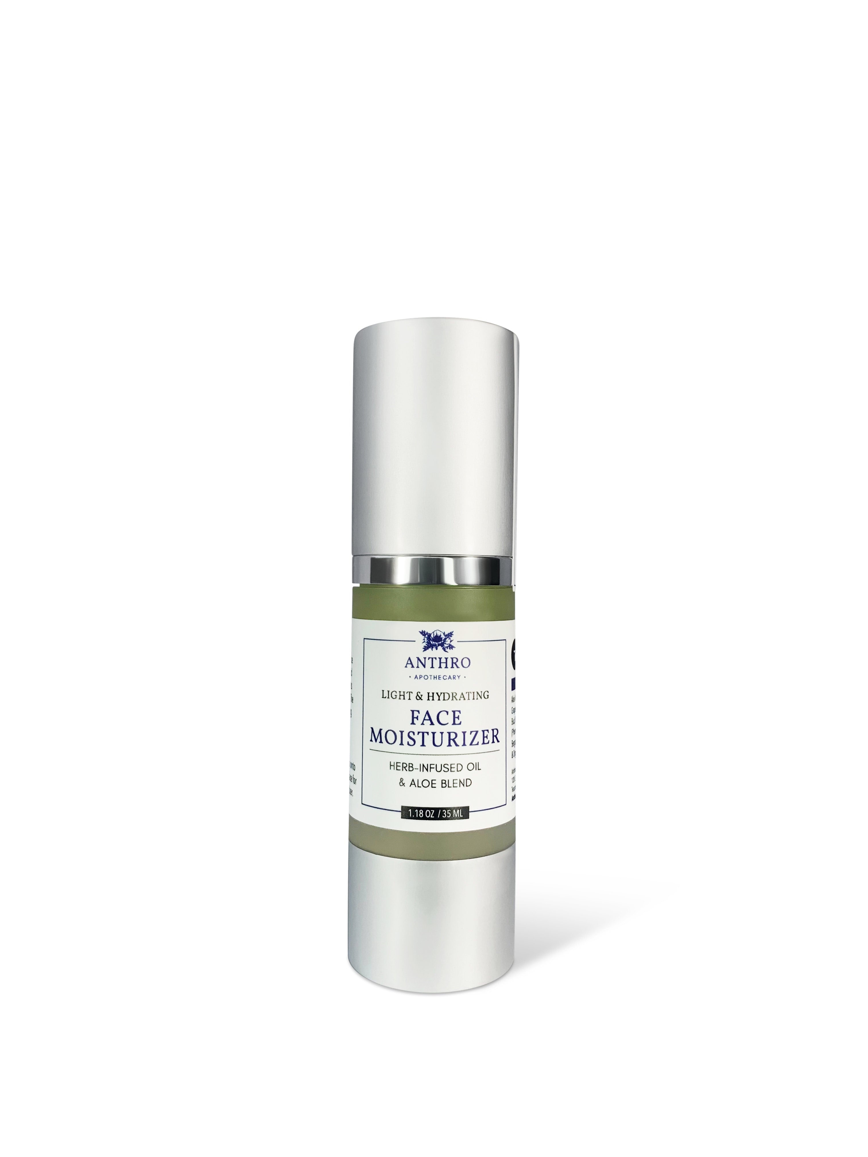 Face Moisturizer- light & hydrating Handmade by Anthro Apothecary