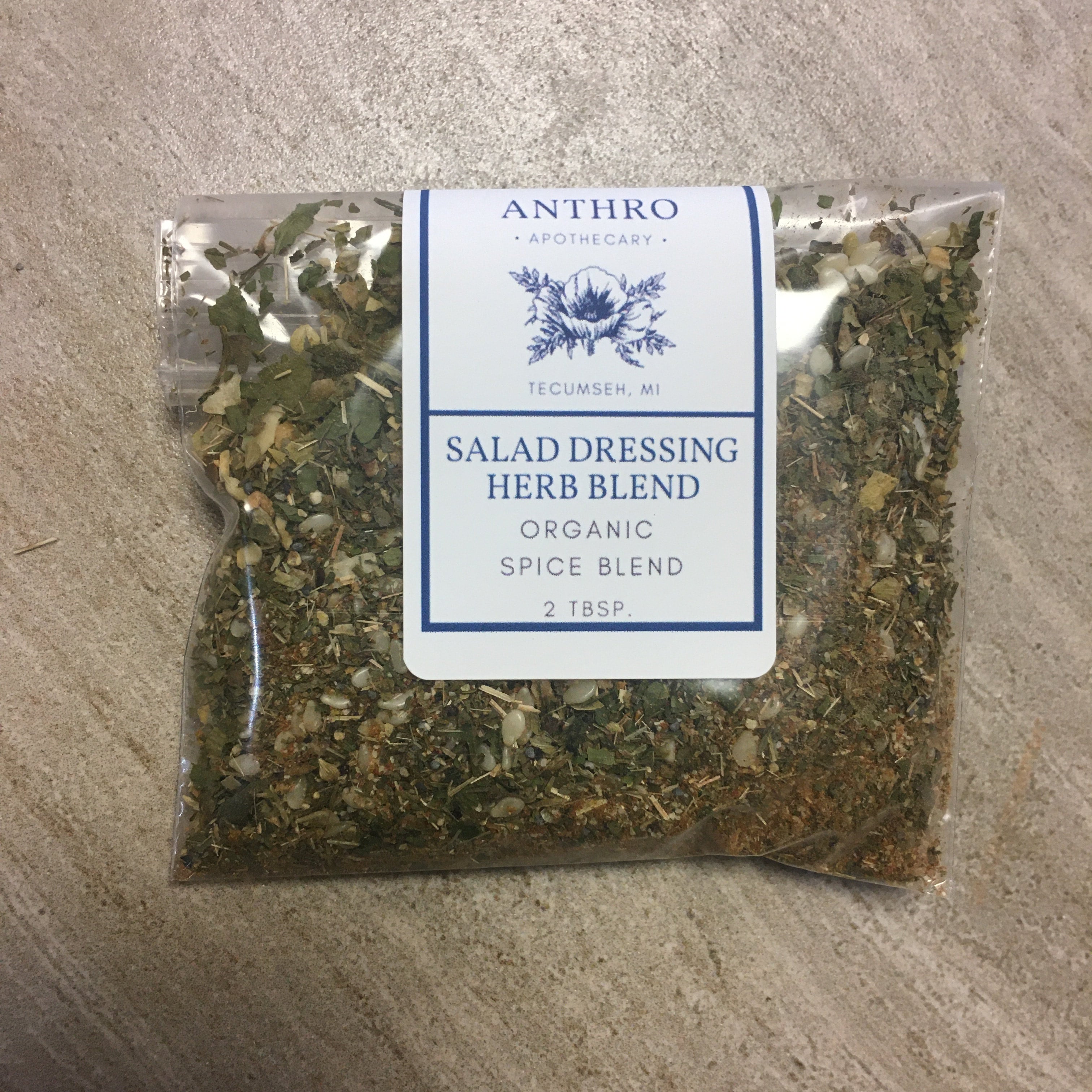 Salad Dressing Seasoning Blend Baggie Starwest