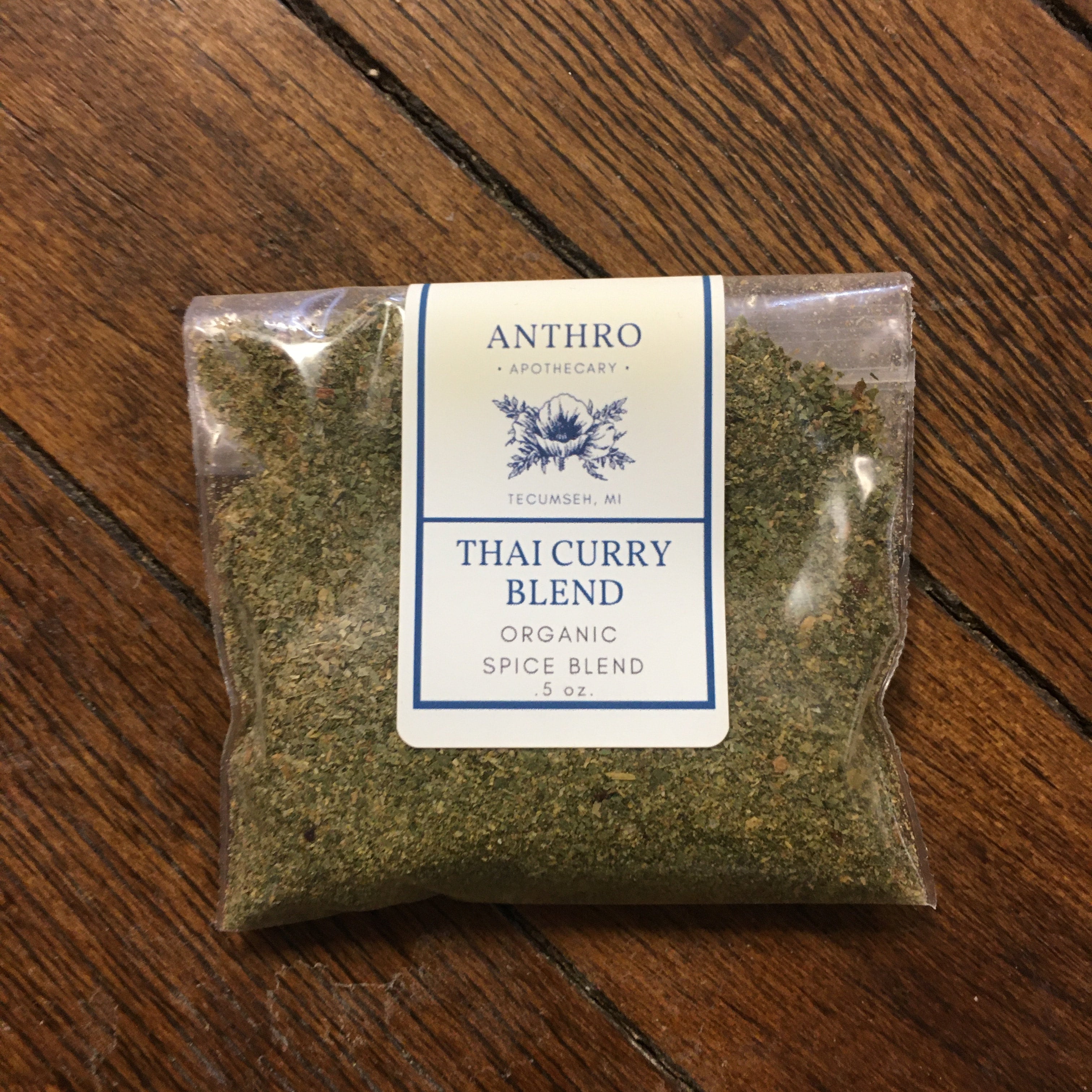 Thai Curry Blend baggie Anthro Apothecary